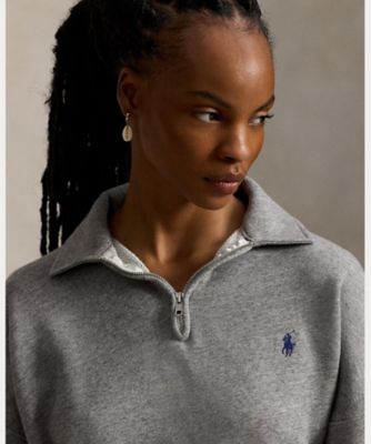 ライトウェイト フリース クォータージップ