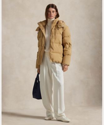 tttt　美品　ポロラルフローレン　レディース　フーデッドダウンジャケット POLO RALPH LAUREN（ポロ・ラルフローレン） ダウンコート ダウン