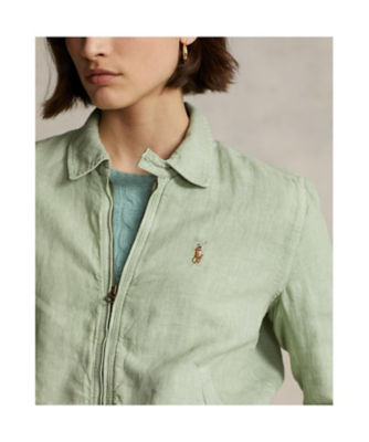 【POLO RALPH LAUREN】リネンウィンドブレーカー POLO RALPH LAUREN（ポロ ラルフ ローレン）の「リネン