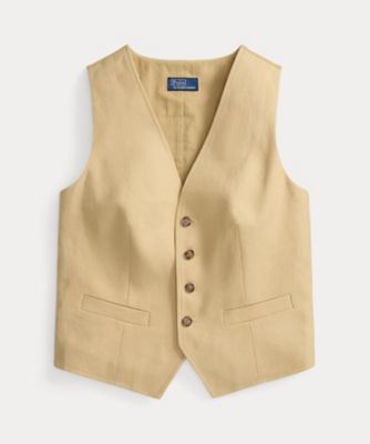 ＜POLO RALPH LAUREN WOMENS (Women)＞ヘンプ　ベスト　ＷＭＰＯＯＴＷＮ５Ｖ２０３６４