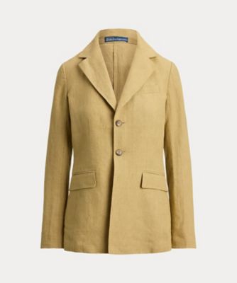 ＜POLO RALPH LAUREN WOMENS (Women)＞シングルブレステッド　デラヴェ　リネン　ブレザー　ＷＭＰＯＯＴＷＮ５Ｖ２０３６９