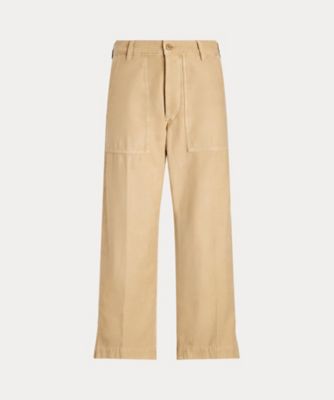 ＜POLO RALPH LAUREN WOMENS (Women)＞Ｒｉｃｋｙ　ワイドレッグ　クロップ　パンツ　ＷＭＰＯＰＮＴＮＤＬ２０２６６