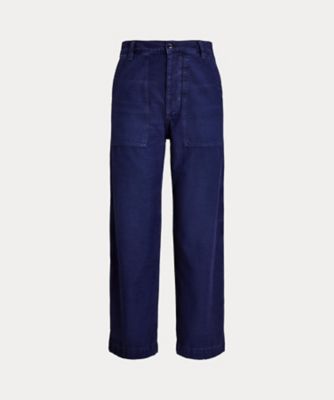 ＜POLO RALPH LAUREN WOMENS (Women)＞Ｒｉｃｋｙ　ワイドレッグ　クロップ　パンツ　ＷＭＰＯＰＮＴＮＤＬ２０２６７
