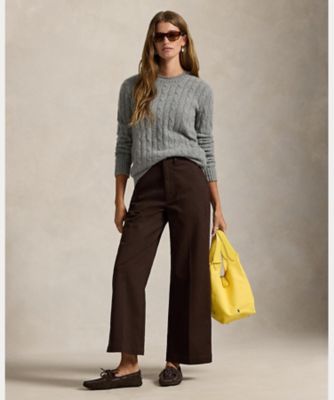 ワイドレッグ チノ パンツ WMPOPNTNDL20363 | POLO