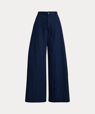 ＜POLO RALPH LAUREN WOMENS (Women)＞コットン　リラックス　ワイドレッグ　パンツ　ＷＭＰＯＰＮＴＮＤＬ２０３８５