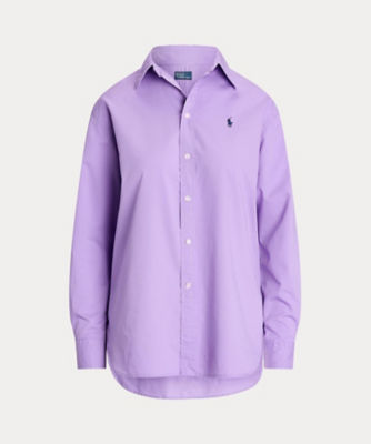 オーバーサイズ フィット コットン ツイル シャツ | POLO RALPH LAUREN 