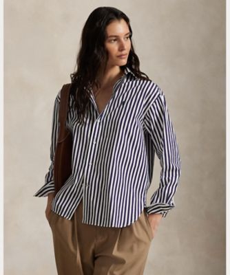 ストライプド コットン シャツ WMPOSHTNDN20293