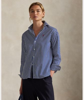 ストライプド コットン シャツ WMPOSHTNDN20294