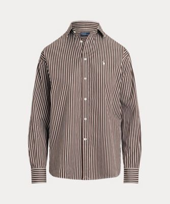 ＜POLO RALPH LAUREN WOMENS (Women)＞ストライプド　コットン　シャツ　ＷＭＰＯＳＨＴＮＤＮ２０２９５