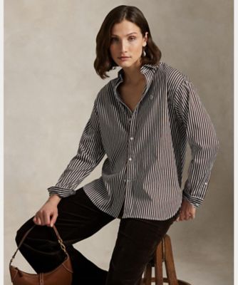 POLO by RALPH LAUREN ラルフローレン　ストライプシャツ ストライプド コットン シャツ WMPOSHTNDN20295