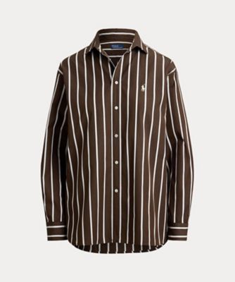 オーバーサイズ フィット デニム シャツ