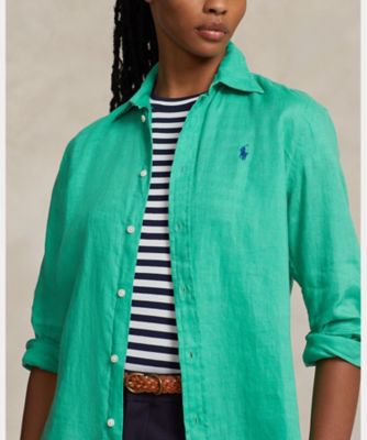 リラックスド フィット リネン シャツ | POLO RALPH LAUREN