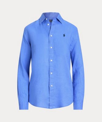 ＜POLO RALPH LAUREN WOMENS (Women)＞クラシック　フィット　リネン　シャツ　ＷＭＰＯＳＨＴＮＤＯ２０７４８