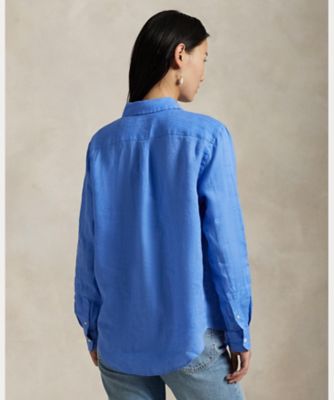 RALPH LAUREN｜クラシック フィット リネン シャツ | Rakuten