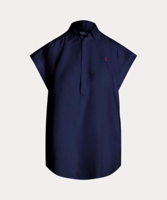 ＜POLO RALPH LAUREN WOMENS (Women)＞リネン　ポップオーバー　シャツ　ＷＭＰＯＳＨＴＮＤＯ２０７５０