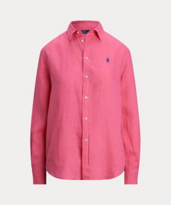 ＜POLO RALPH LAUREN WOMENS (Women)＞クラシック　フィット　リネン　シャツ　ＷＭＰＯＳＨＴＮＤＯ２０７６０