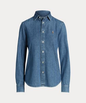 新品タグ付き⭐︎即完売品⭐︎ラルフローレン⭐︎パネルド コットン シャツドレス POLO RALPH LAUREN（ポロ ラルフ ローレン）の「パネルド