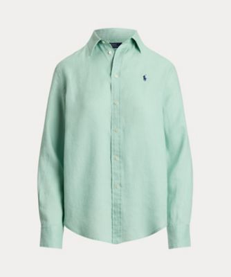 ＜POLO RALPH LAUREN WOMENS (Women)＞クラシック　フィット　リネン　シャツ　ＷＭＰＯＳＨＴＮＤＯ２０８４６