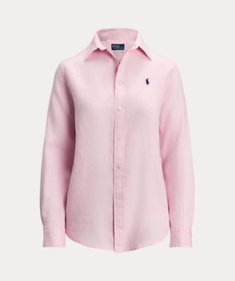 ＜POLO RALPH LAUREN WOMENS (Women)＞クラシック　フィット　リネン　シャツ　ＷＭＰＯＳＨＴＮＤＯ２０８５０