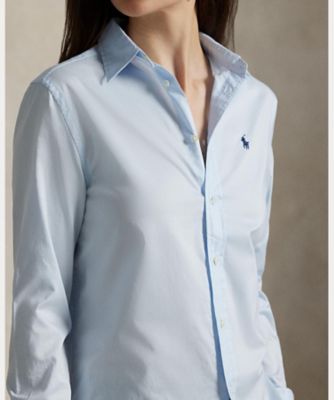 POLO RALPH LAUREN　コットン ツイル シャツ　XXS ロゴ フリース カラード スウェットシャツ