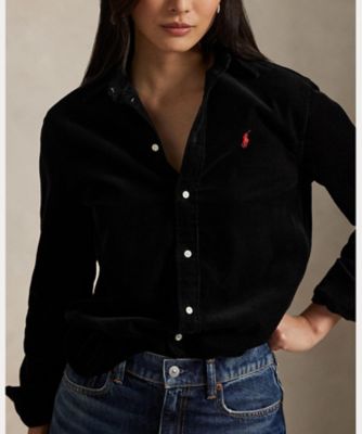 クラシック フィット コットン コーデュロイ シャツ