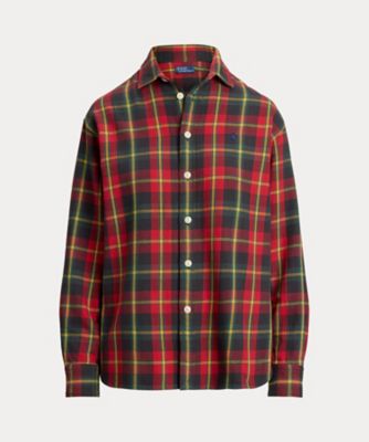 ＜POLO RALPH LAUREN WOMENS (Women)＞リラックス　フィット　チェック　コットン　ツイル　シャツ　ＷＭＰＯＳＨＴＮＤＯ２０９９９