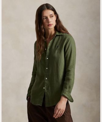 クラシック フィット リネン シャツ WMPOSHTNDO21058