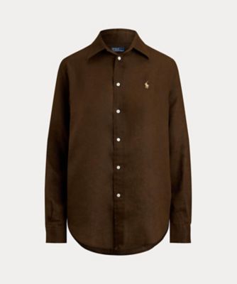 ＜POLO RALPH LAUREN WOMENS (Women)＞クラシック　フィット　リネン　シャツ　ＷＭＰＯＳＨＴＮＤＯ２１０６２