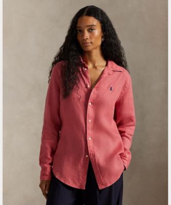 クラシック フィット リネン シャツ WMPOSHTNDO21064