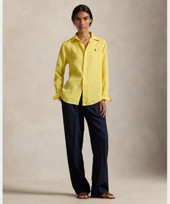 クラシック フィット リネン シャツ WMPOSHTNDO21068