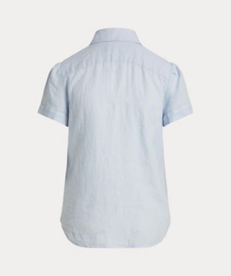 リネン ショートスリーブ シャツ WMPOSHTNDO21076