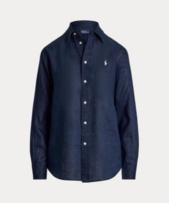 ＜POLO RALPH LAUREN WOMENS (Women)＞クラシック　フィット　リネン　シャツ　ＷＭＰＯＳＨＴＮＤＯ２１１８２