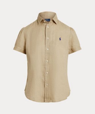 ＜POLO RALPH LAUREN WOMENS (Women)＞リネン　ショートスリーブ　シャツ　ＷＭＰＯＳＨＴＮＤＯ２１２１６