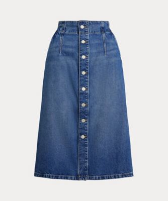 ＜POLO RALPH LAUREN WOMENS (Women)＞デニム　Ａライン　ミディ　スカート　ＷＭＰＯＳＫＴＮＤＣ２０１０３