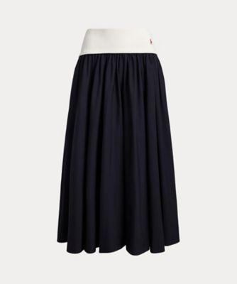 ＜POLO RALPH LAUREN WOMENS (Women)＞コントラストウエストバンド　Ａライン　スカート　ＷＭＰＯＳＫＴＮＤＣ２０１３７