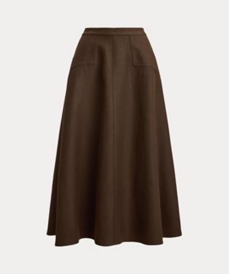 ＜POLO RALPH LAUREN WOMENS (Women)＞パネルド　ヘンプ　Ａライン　スカート　ＷＭＰＯＳＫＴＮＤＣ２０１３９