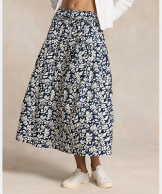 フローラル ポプリン Ａライン スカート | ファッション・服 | 三越 