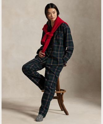 チェック フランネル パジャマ セット WMPOSLPNDU20023