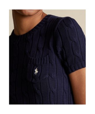 POLO RALPH LAUREN ポロ ラルフ ローレン ストライプド ケーブルニット