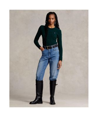 ケーブル ウールカシミヤ クルーネック セーター | POLO RALPH LAUREN