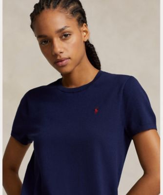POLO ラルフローレン コットンブレンド セーターブルー M ポロ ラルフ ローレン POLO RALPH LAUREN コットンブレンド