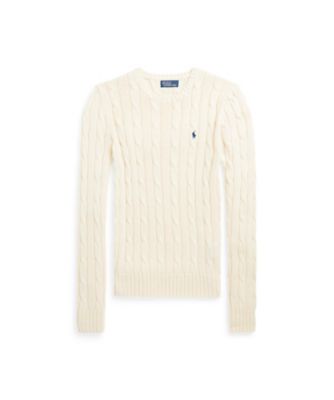 ＜POLO RALPH LAUREN WOMENS (Women)＞ケーブルニット　コットン　クルーネック　セーター