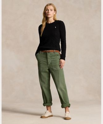 ケーブルニット ウールカシミヤ セーター ケーブルニット ウールカシミヤ セーター | POLO RALPH LAUREN