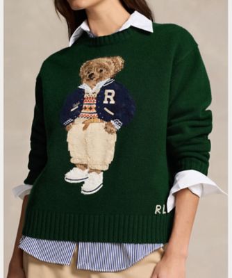 Ｐｏｌｏ ベア ウールカシミヤ セーター ＷＭＰＯＳＷＥＮＣ０２１０３１ | POLO RALPH LAUREN WOMENS (Women)/ポロ ラルフ  ローレン | 三越伊勢丹オンラインストア・通販【公式】