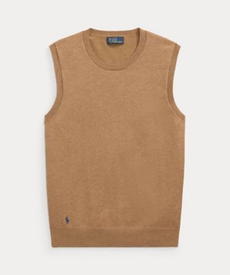 POLO RALPH LAUREN WOMENS (Women)/ポロ ラルフ ローレン スリーブレス　クルーネック　セーター　ＷＭＰＯＳＷＥＮＣ０２１１５４