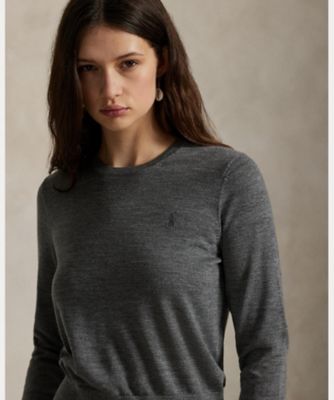 ウール クルーネック セーター WMPOSWENC021299