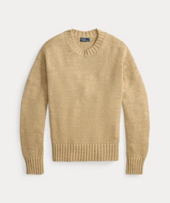 ＜POLO RALPH LAUREN WOMENS (Women)＞ロゴ　コットン　クルーネック　セーター　ＷＭＰＯＳＷＥＮＣ０２１５０７