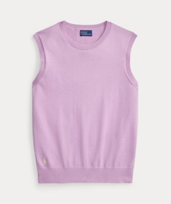 ＜POLO RALPH LAUREN WOMENS (Women)＞スリーブレス　クルーネック　セーター　ＷＭＰＯＳＷＥＮＣ０２１５２５