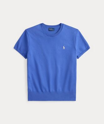 ＜POLO RALPH LAUREN WOMENS (Women)＞ショートスリーブ　クルーネック　セーター　ＷＭＰＯＳＷＥＮＣ０２１５５０