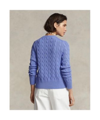 【美品・XL】ポロラルフローレン カーディガン 青 ケーブルニット 近年モデル POLO RALPH LAUREN - 美品 POLO RALPH LAUREN ポロラルフ